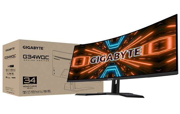 Direct Release: GIGABYTE Meluncurkan Monitor Gaming Ultra-wide 34 inci 7 G34WQC