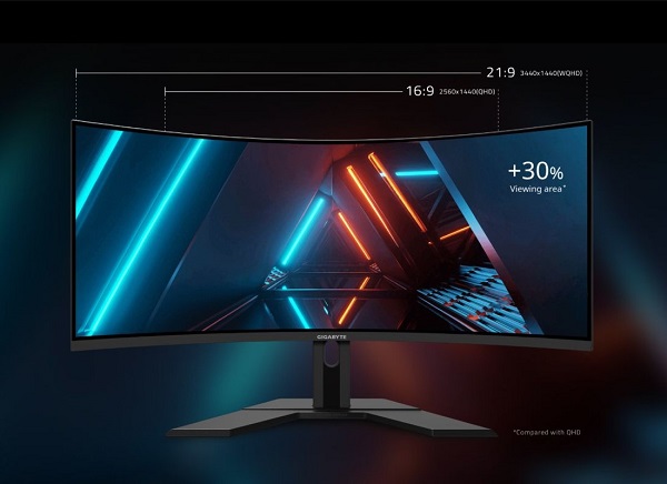 Direct Release: GIGABYTE Meluncurkan Monitor Gaming Ultra-wide 34 inci 2 GIGABYTE ultrawide
