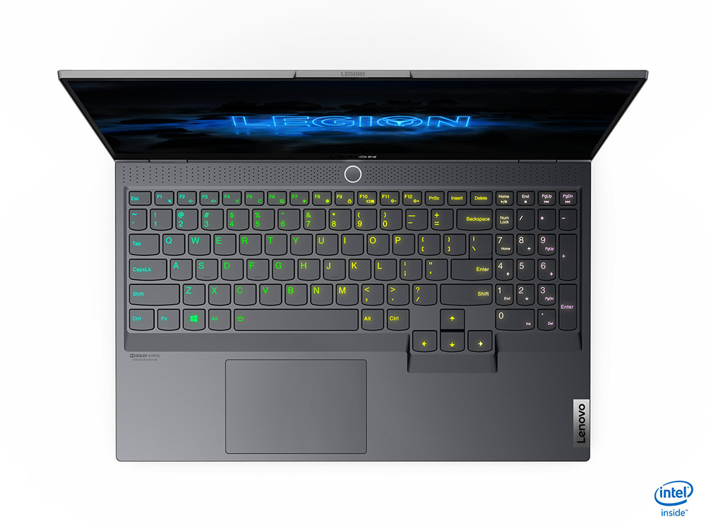 Lenovo Perkenalkan Legion Slim 7i - Laptop Gaming Tipis dengan Performa  Lenovo Legion Slim 7i Top View