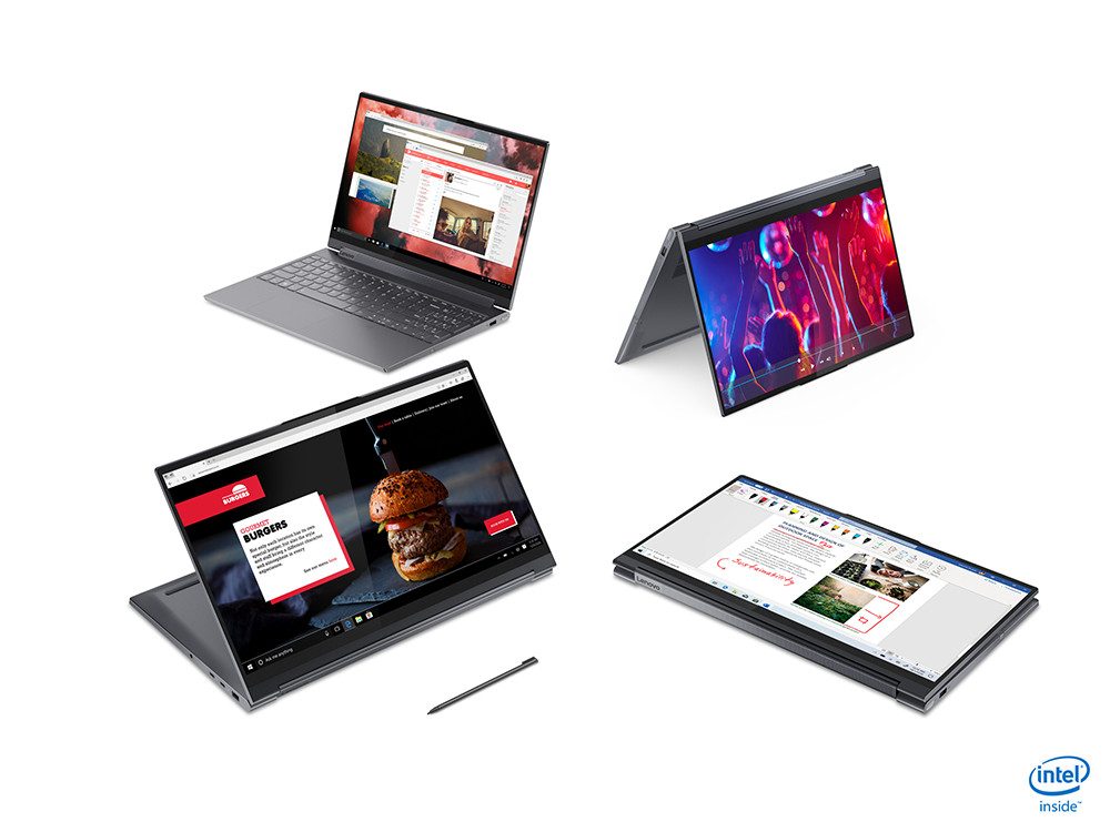 Lenovo Perkenalkan Yoga 9i & Yoga Slim 9i - Berlapis Kulit dengan Intel Tiger Lake & Thunderbolt 4 3 Lenovo Yoga 9i Modes