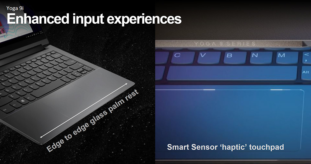 Lenovo Perkenalkan Yoga 9i & Yoga Slim 9i - Berlapis Kulit dengan Intel Tiger Lake & Thunderbolt 4 3 Lenovo Yoga 9i Touchpad