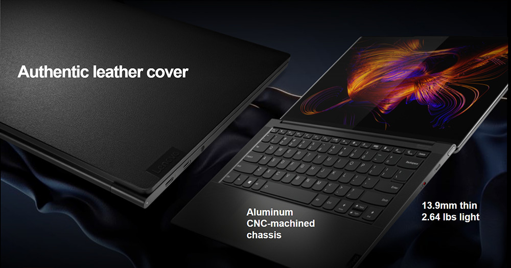 Lenovo Perkenalkan Yoga 9i & Yoga Slim 9i - Berlapis Kulit dengan Intel Tiger Lake & Thunderbolt 4 8 Lenovo Yoga Slim 9i Material