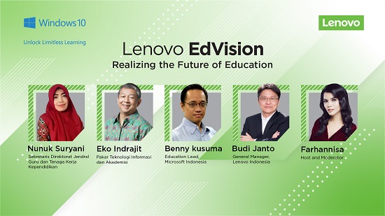 Direct Release: Dukung Transformasi Digital pada Sektor Pendidikan di Indonesia, Lenovo Luncurkan EdVision 1 LenovoEdVision