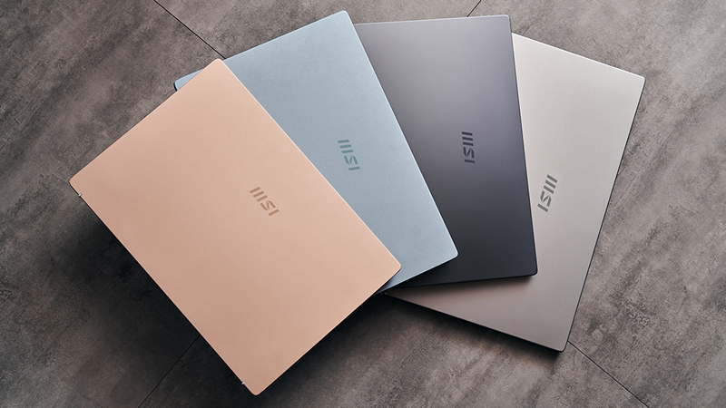 MSI Perkenalkan Lini Laptop Baru: Seri Summit 3 MSI Modern Series