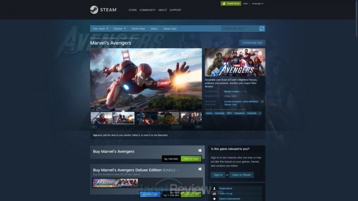 Review HP Pavilion Gaming 15-dk1064TX: Laptop dengan Core i5 dan RTX 2060 Termurah 10 Marvels Avengers Steam