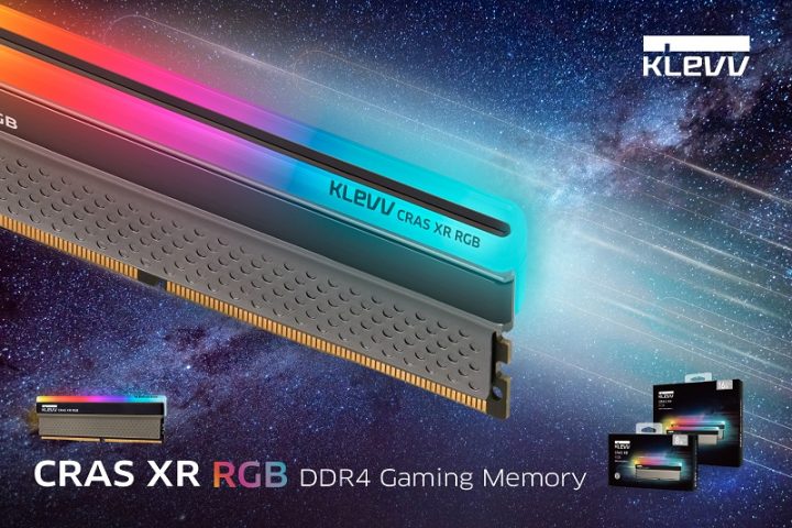 Direct Release: KLEVV Meluncurkan Memori Gaming DDR4 CRAS XR RGB dan BOLT XR, Menonjolkan Frekuensi yang telah Ditingkatkan dengan Desain yang Segar 1 PR 20200908 CRASXRRGB EN