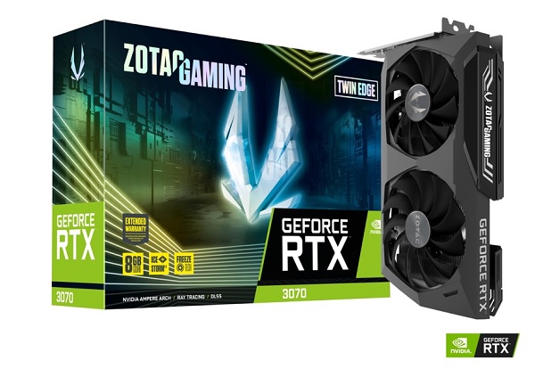 Direct Release: Rasakan Performa Gaming Berlipat Ganda dengan Zotac Gaming GeForce RTX™ 30 Series 3 RTX 3070