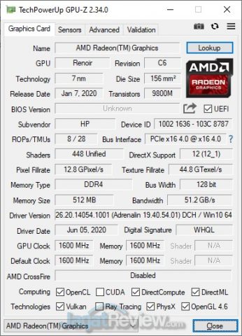 Review OMEN by HP 15 - 2020: Kencang Tapi Dingin! 9 gpuz igp 1