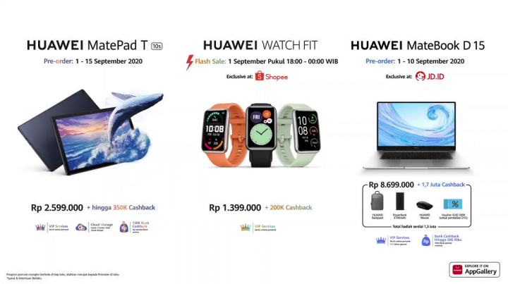 Huawei MateBook D15 Dijual Esklusif di JD.ID 3 Harga Huawei MateBook D15