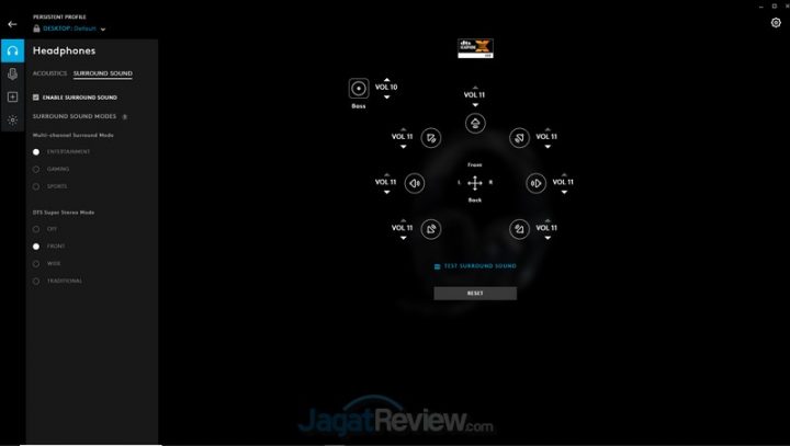 Review Headphone Gaming Logitech G733 Lightspeed 4 Logitech G Hub