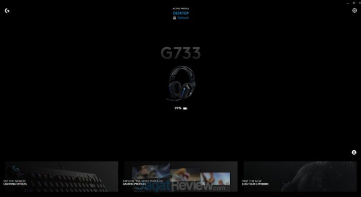 Review Headphone Gaming Logitech G733 Lightspeed 10 Logitech G Hub