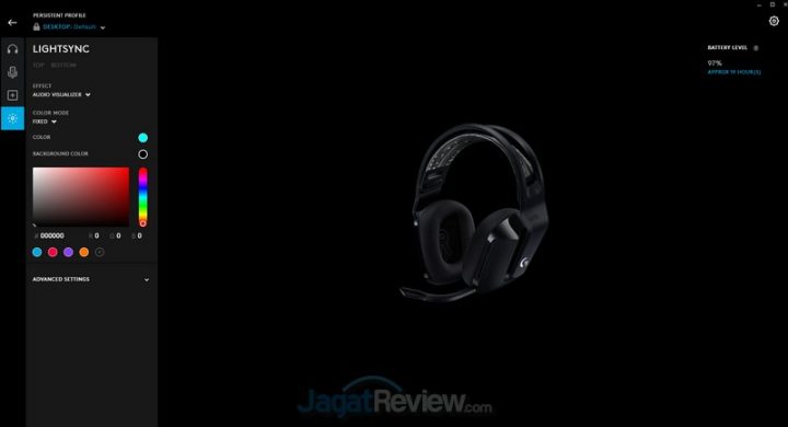 Review Headphone Gaming Logitech G733 Lightspeed 7 Logitech G Hub