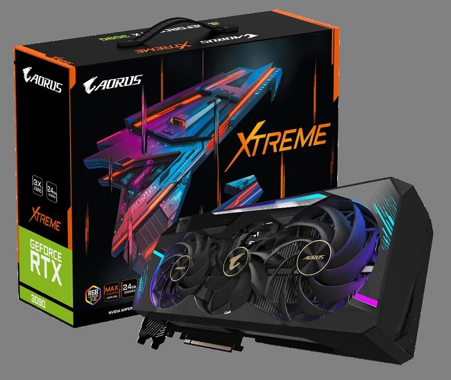 Direct Release: GIGABYTE Meluncurkan Kartu Grafis AORUS GeForce RTX™ 30 series 6 Aorus Extreme 1
