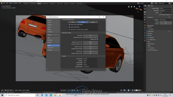 Review Lenovo Legion Y740si: Laptop Super Kencang yang Tipis 3 BLENDER 2X eGPU