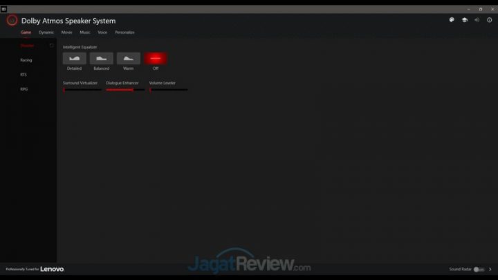 Review Lenovo Legion Y740si: Laptop Super Kencang yang Tipis 23 Dolby Atmos Speaker System