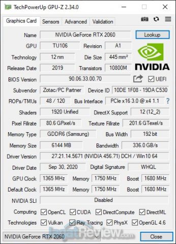 Review Lenovo Legion Y740si: Laptop Super Kencang yang Tipis 6 GPUZ RTX 2060 eGPU