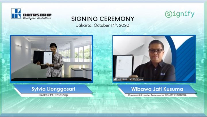 Direct Release: Cegah Penyebaran Covid-19, Datascrip Jalin Kerja Sama dengan Signify Hadirkan Solusi Disinfeksi dengan Teknologi Pencahayaan UV-C 1 Photo Caption