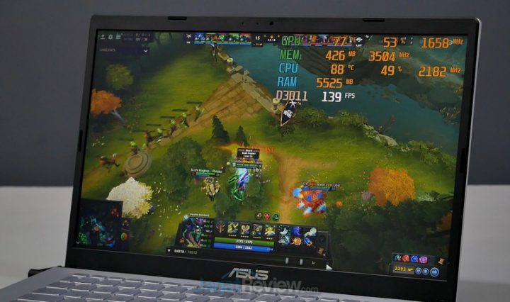 Review ASUS VivoBook 14 A409JP: Murah dengan Core i5 dan GeForce MX330 8 asus vivobook 14 game test 5