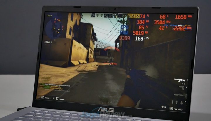 Review ASUS VivoBook 14 A409JP: Murah dengan Core i5 dan GeForce MX330 9 asus vivobook 14 game test 6