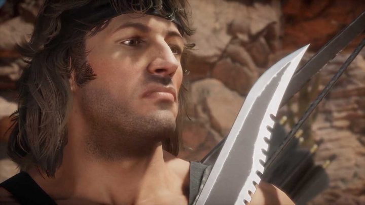 Mortal Kombat 11 Unjuk Gameplay Rambo 5 rambo