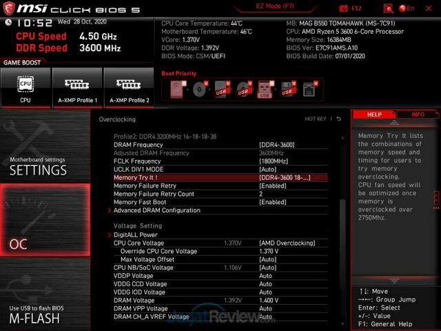 Review MSI GeForce RTX 3070 Gaming X Trio: Kencangnya Bikin Baper! 19 2 BIOS 2