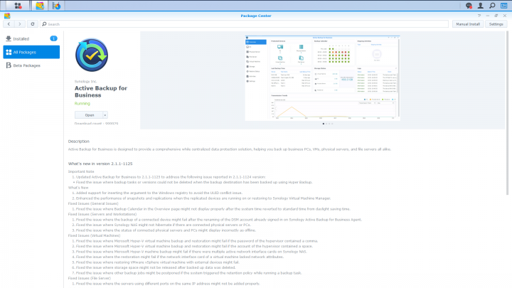 Active Backup for Business