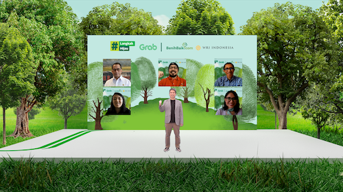Direct Release: Kurangi Jejak Karbon Dengan Jarimu, Grab, BenihBaik.com, dan WRI Indonesia Luncurkan Inisiatif Carbon Offsetting 1 Acara Peluncuran Grab Carbon Offsetting bersama BenihBaik.com dan WRI Indonesia.