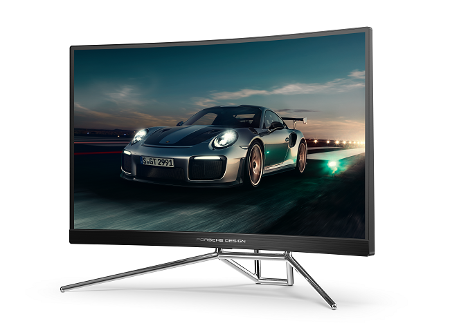 AOC Hadirkan Monitor Gaming Pertama Hasil Kolaborasi dengan Porsche Design 28 PD27 FTR