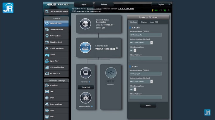 Review ASUS RT AX82U 