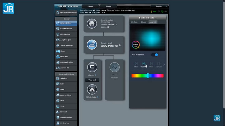 Review ASUS RT AX82U 32