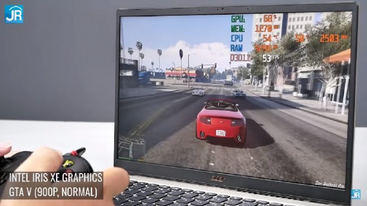 Intel Iris Xe graphics