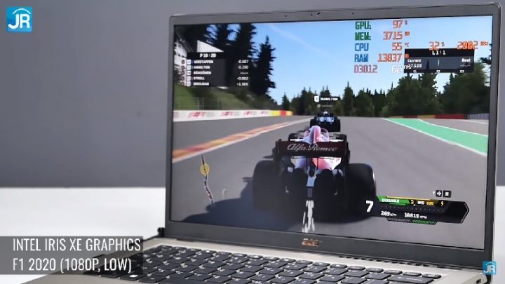 Intel Iris Xe graphics