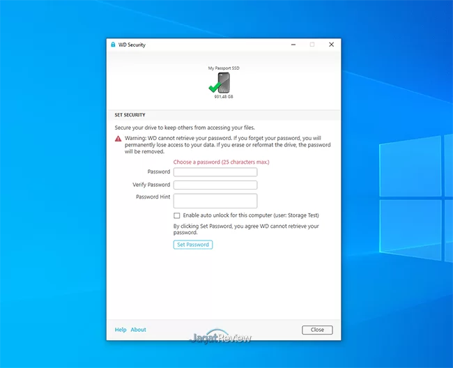 Review Storage: WD My Passport SSD (2020) 1TB 13 Screenshot 5