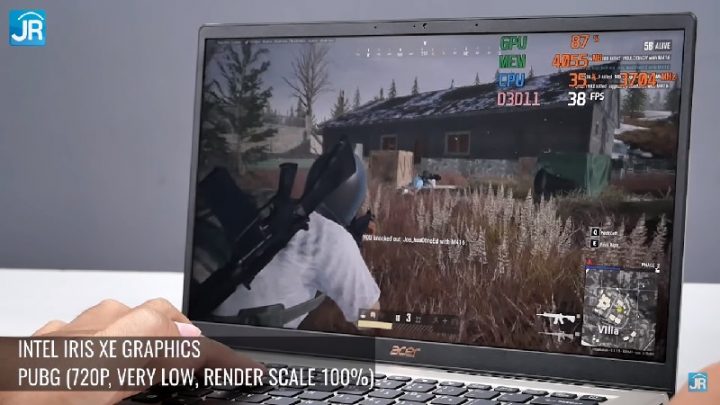 Intel Iris Xe graphics