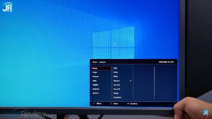 Review Monitor BenQ-Zowie XL2546K 1 Screenshot 59