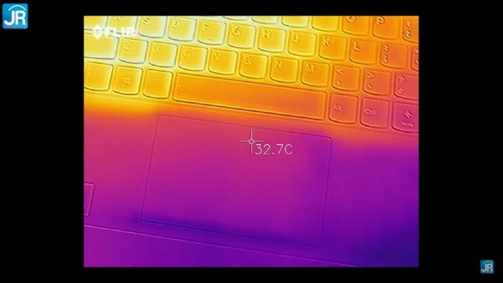 Review Lenovo IdeaPad Slim 5i: Tipis, Bisa Gaming dan Editing 7 Suhu kerja