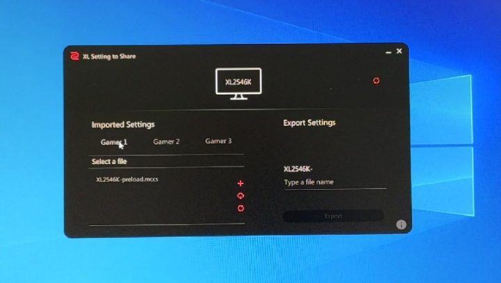 Review Monitor BenQ-Zowie XL2546K 5 XL Setting to Share