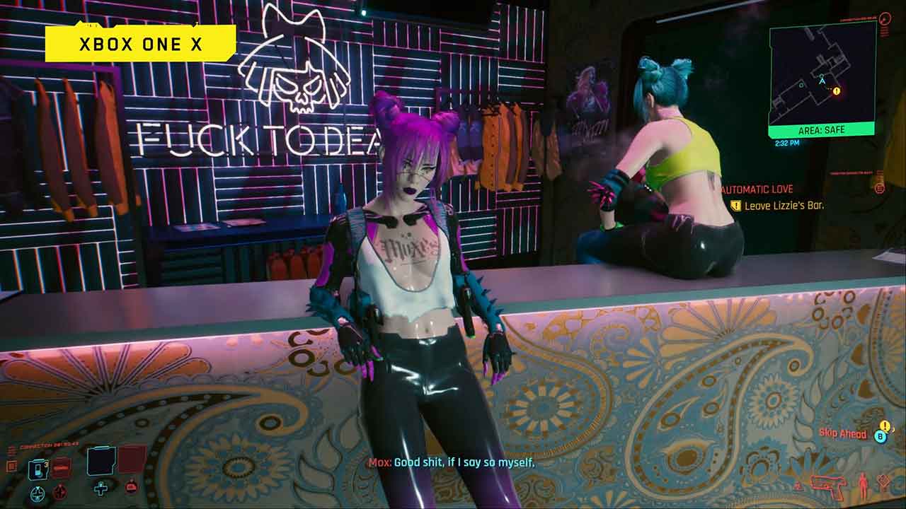 Xbox Series X cyberpunk 2077