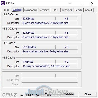Review HP Pavilion 15 2020 - Ryzen7 & GTX 1660Ti 2020: Kencang, Lengkap, Layar Keren 3 cpuz cache