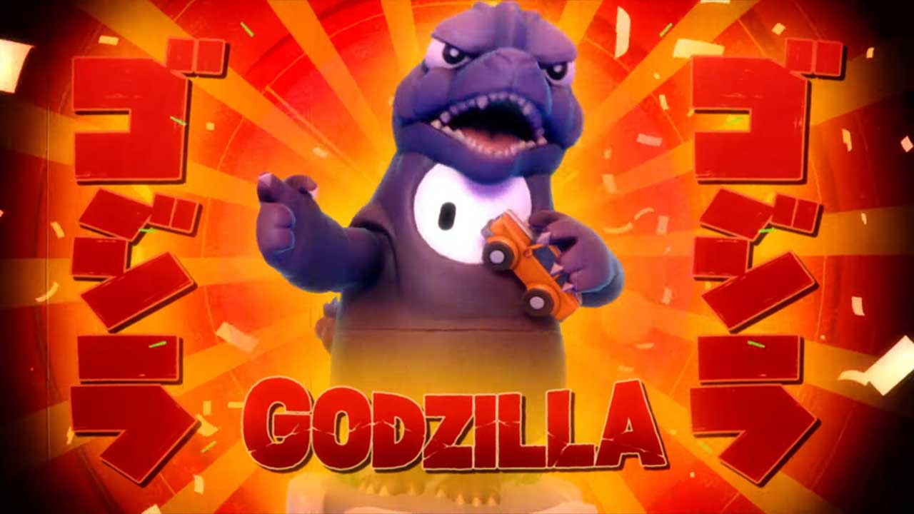fall guys godzilla