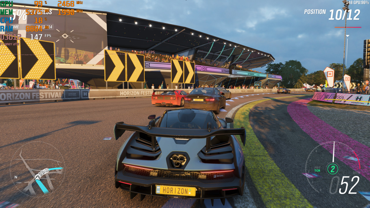 Review AMD Radeon RX 6900 XT & RX 6800 XT : Dua VGA Terkuat AMD Saat Ini 3 5 Analisis Clockspeed Forza