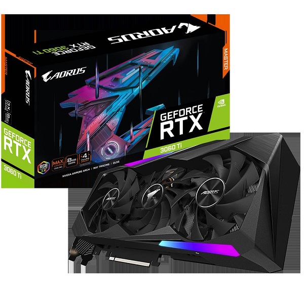 Direct Release: GIGABYTE Meluncurkan Kartu Grafis GeForce Seri RTX™ 3060 Ti 22 AORUS MASTER 1