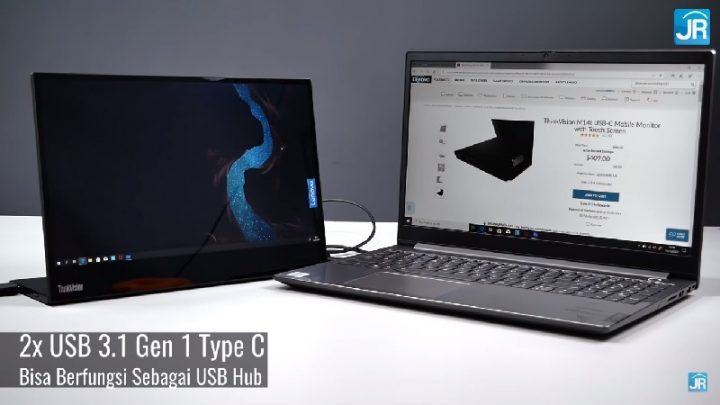 Review Lenovo Think Vision M14t