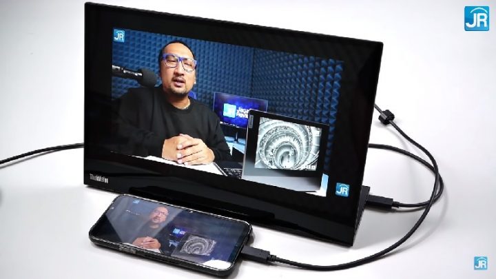 Review Lenovo Think Vision M14t 35