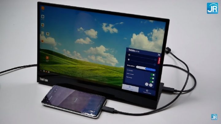 Review Lenovo Think Vision M14t 41