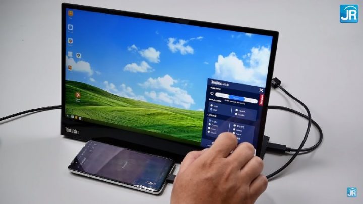 Review Lenovo Think Vision M14t 42