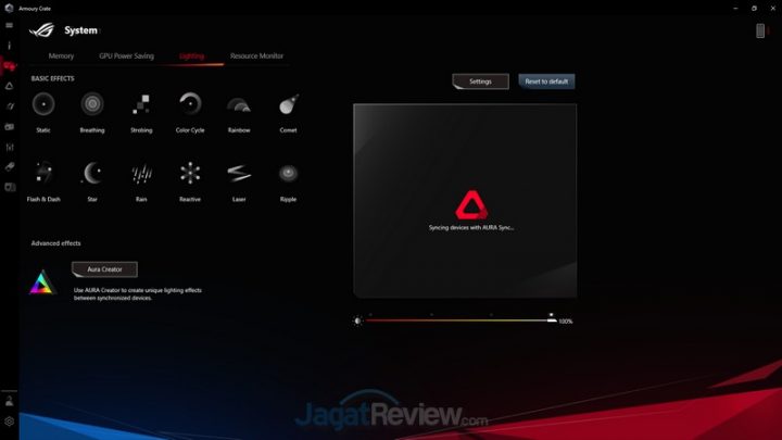 Review ASUS ROG Zephyrus M15 (GU502LW): Laptop Gaming Tipis nan Kencang 23 armory crate pengaturan rgb