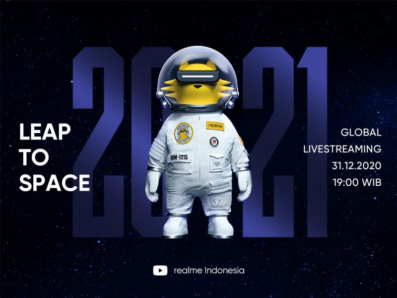 Direct Release: realmeow, Designer Toy dari realme Terbangkan Keinginan dan Harapan Tahun Baru Penggemar ke Luar Angkasa 19 realmeow Leap to Space e1609131170794
