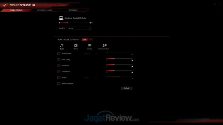 Review ASUS ROG Zephyrus M15 (GU502LW): Laptop Gaming Tipis nan Kencang 15 sonic studio 1