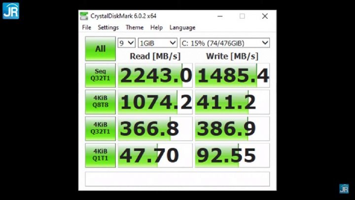 Review HP Pavilion 14-dv0065tx: GPU-nya Kencang! 6 Crystal Disk Mark